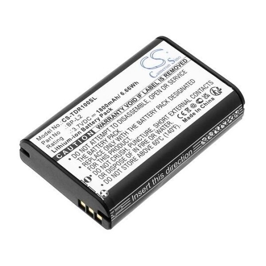 Tascam GT-R1 batteri (1800 mAh 3.7 V) Tascam GT-R1 batteri (1800 mAh 3.7 V)