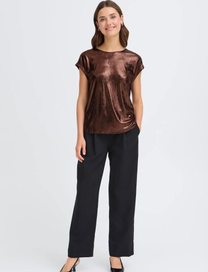 Fransa Frfranny Tee 1 - Brown - S