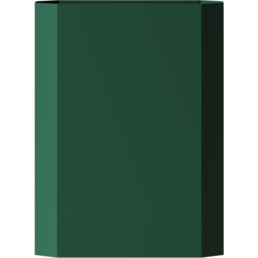 Nichba Paper Bin søppelbøtte 12 liter grønn