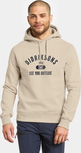 Didriksons Ven Men's Hoodie Collegiate Light Beige
