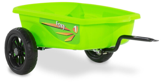 EXIT Tilhenger til Trampebil Foxy Go-Kart Grønn
