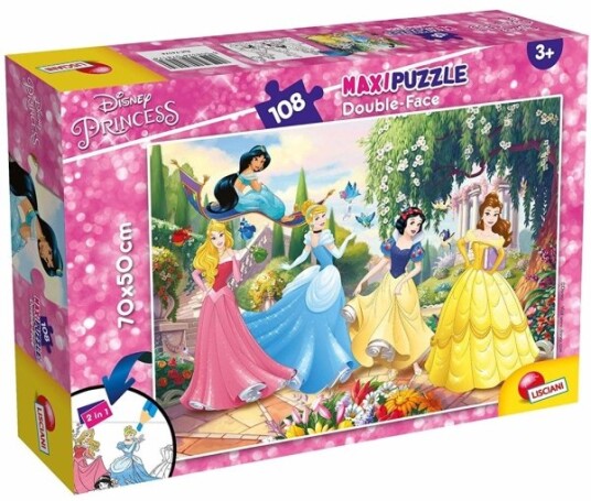 Lisciani Puzzle Df Supermaxi 108 Princess Tit 1 3 År