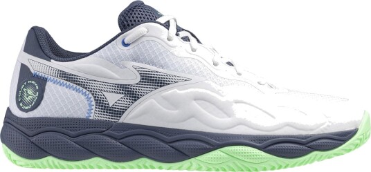 Mizuno Wave Enforce Court CC Tennissko Herre Hvit 40