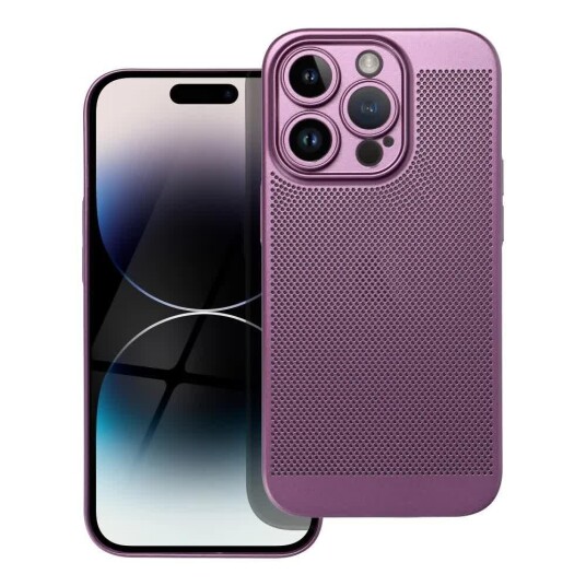 OEM Breezy Deksel for iPhone 16e Lilla