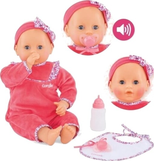 Corolle Interaktiv Babydukke M Tilbehør 42cm Chérie Corolle Interaktiv Babydukke M Tilbehør 42cm Chérie