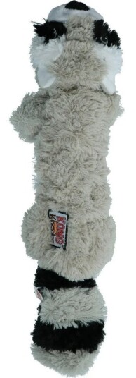 Kong Scrunch Knots Plysjbamse Til Hund M/L Vaskebjørn