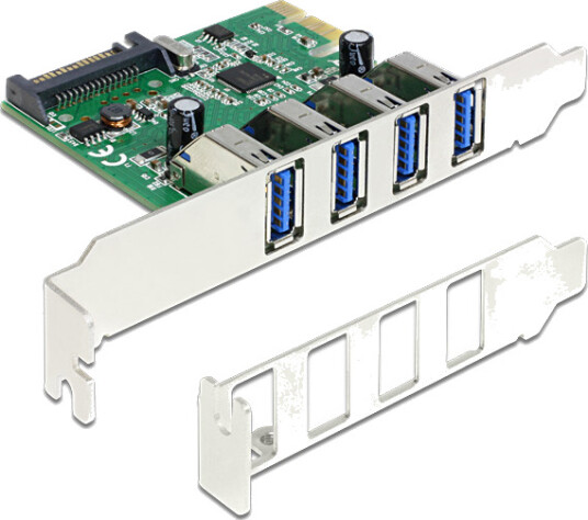 Delock PCIe USB 3.0 4 Port 89360 Delock PCIe USB 3.0 4 Port 89360