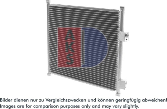 Kondensator, klimaanlegg AKS DASIS 092160N Kondensator, klimaanlegg AKS DASIS 092160N