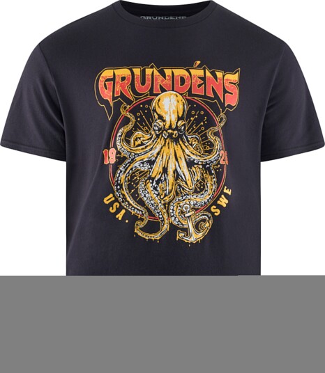 Grundéns Men"s Rocktopus Ss T Shirt Black M Grundéns Men"s Rocktopus Ss T Shirt Black M
