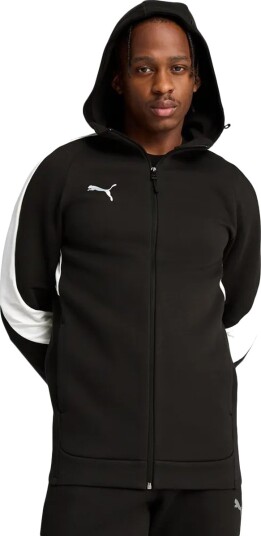 PUMA teamEVOSTRIPE Full Zip Hettegenser Herre Svart L