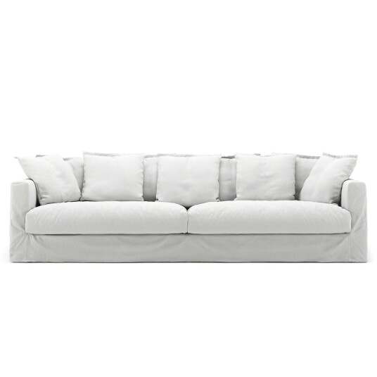 Decotique Le Grand Air 4 Seter Sofa Bomull Hvit