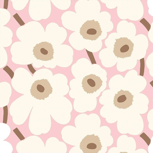Marimekko by Havi Marimekko Napkin Mini Unikko   Pink   24X24CM