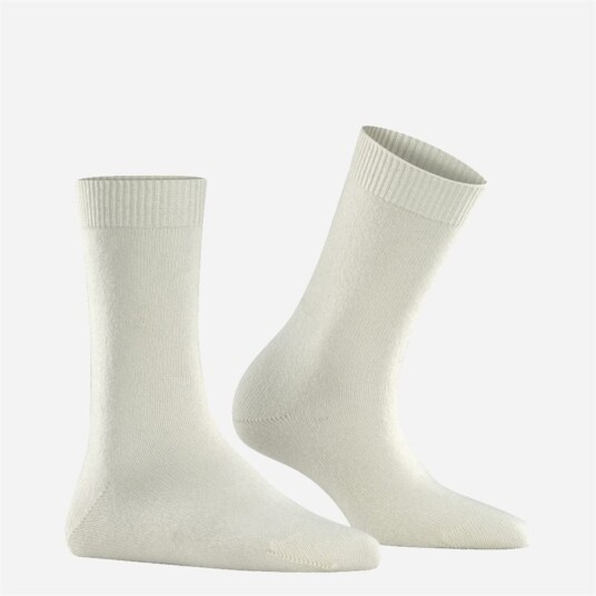 Falke Cosy Wool Sock - Off White 35-38