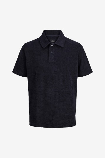 Jack & Jones Junior Skjorte jprBlaben SS Polo Jnr Blå