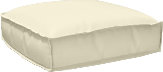 vidaXL Pute Oxford Stoff Krem 50 x 50 x 12 cm