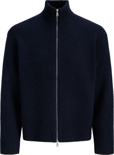 Jack & Jones Jormontreal Knit Ollie Zip Cardigan Ln   SKY CAPTAIN   L