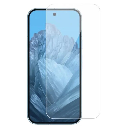 INCOVER Google Pixel 9 Herdet Glass 9H Skjermbeskytter - Case Friendly - Gjennomsiktig