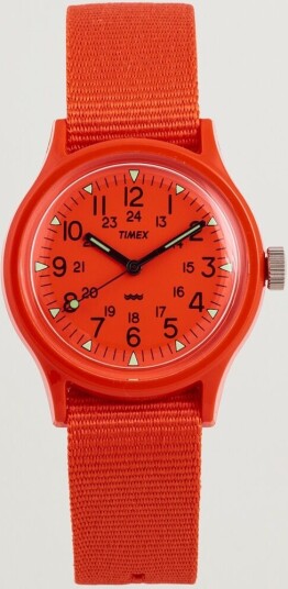 Timex MK1 Resin 36mm Orange Dial