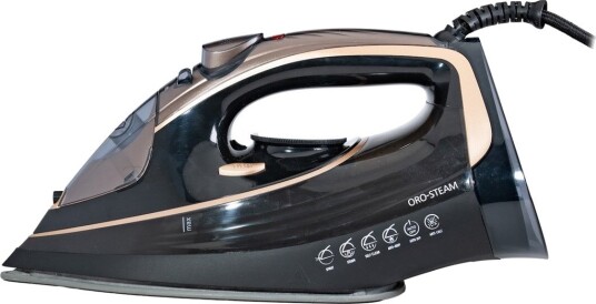 Oromed ORO-Steam Dampstrykejern - 3200W, Selvrensende - Svart