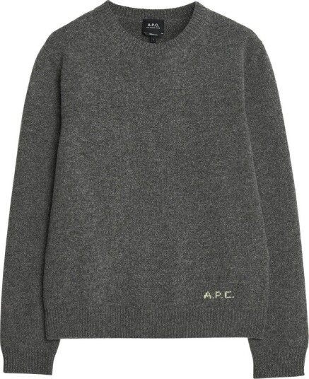 A.p.c. Herre Strikkevarer Grå S,