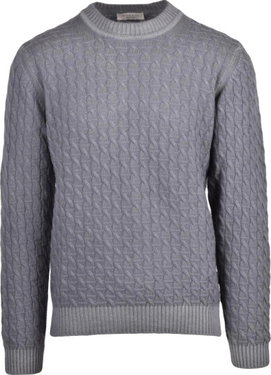 Wool & Co Herre Strikkevarer Grå S,