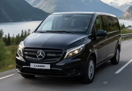 Lumen grillkit Mercedes Vito 2018-2024. SQ16. 22304 lumen. Diskret og pen montering.
