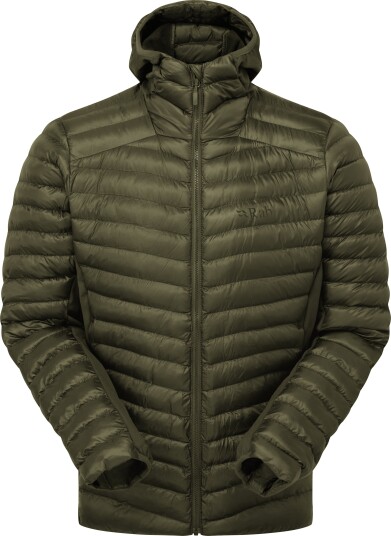 Rab Men's Cirrus Flex Hoody Olive, Olive (Olive), M Rab Men's Cirrus Flex Hoody Olive, Olive (Olive), M