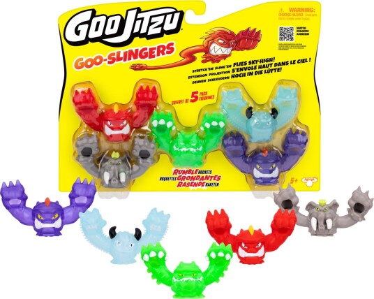 Goo Jit Zu METEOR MADNESS S2 HEAVY SLINGERS 5PK Goo Jit Zu METEOR MADNESS S2 HEAVY SLINGERS 5PK