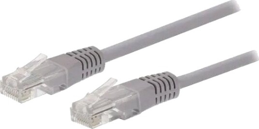 C Tech Kabel C Tech Patchledning Cat5e Utp Grå 3 M