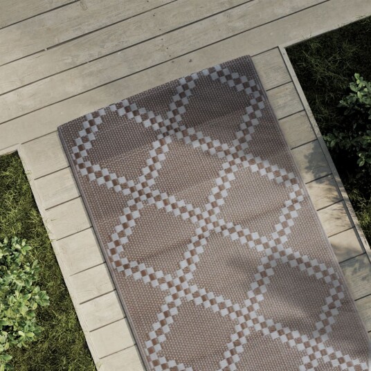 Uteteppe brun 80x250 cm PP 317018