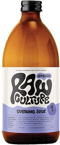 Raw Culture Kombucha Evening Shot Øko Raw Culture Kombucha Evening Shot Øko