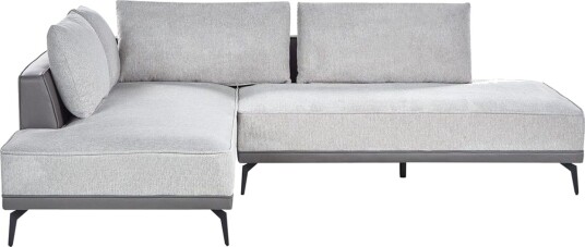Modulsoffa Beliani Myken Beige/brun/svart Högervänd Grey Left faced Modulsoffa Beliani Myken Beige/brun/svart Högervänd Grey Left faced
