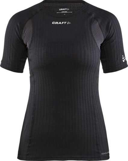 Craft Active Extreme X RN SS T-skjorte Dame Svart S med Coolmax® Teknologi