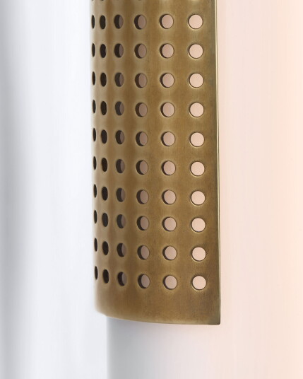 Visual Comfort Precision 21" Bath Light Antique Brass