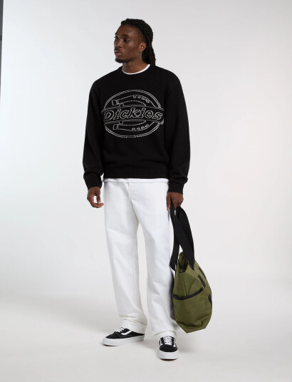 Dickies Union Jacquard Sweater Black M Dickies Union Jacquard Sweater Black M