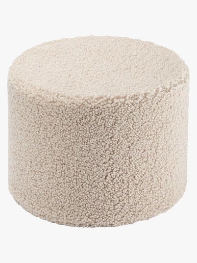 Wigiwama Pouffe Teddy - Beige - 39.5X 39.5X 25CM Wigiwama Pouffe Teddy - Beige - 39.5X 39.5X 25CM