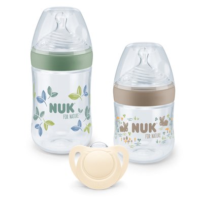 NUK Babyflaskesett NUK for Nature , Startsett