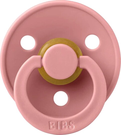 Bibs Smokk I Naturgummi 0+ mnd S Dusty Pink