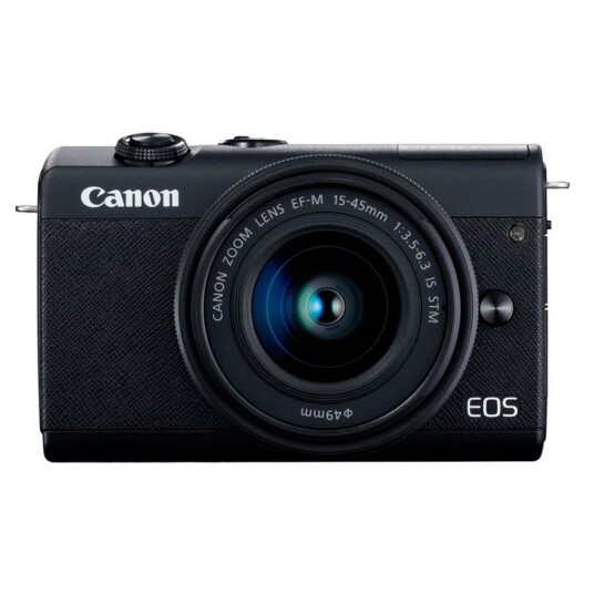 Canon EOS M200 BK M15 systemkamera + 15-45 mm objektiv