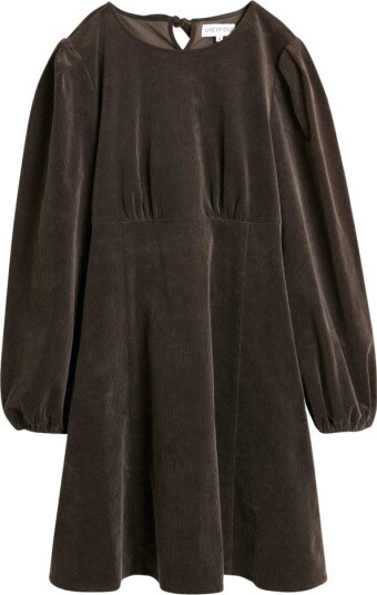 Line Of Oslo MILLER SHORT CORD DRESS ANTRACITE Line Of Oslo MILLER SHORT CORD DRESS ANTRACITE