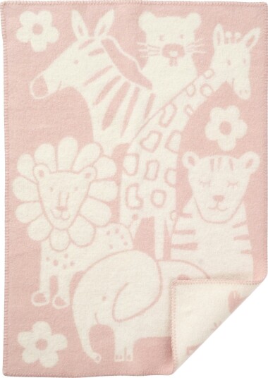 Klippan Yllefabrik Picnic Pledd 65x90 cm Rosa Klippan Yllefabrik Picnic Pledd 65x90 cm Rosa