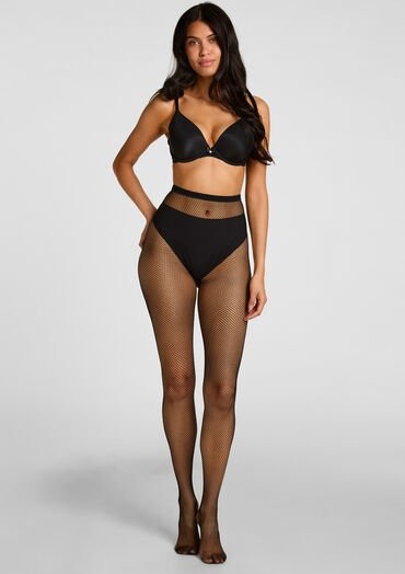 Hunkemöller Panty Fishnet Svart
