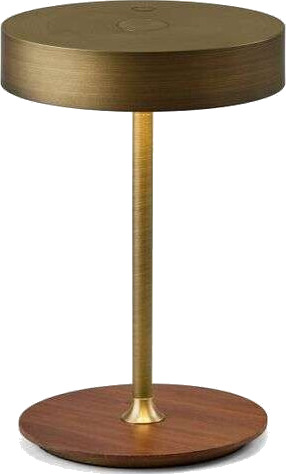 På farten - batteri bordlampe - antikk messing På farten - batteri bordlampe - antikk messing