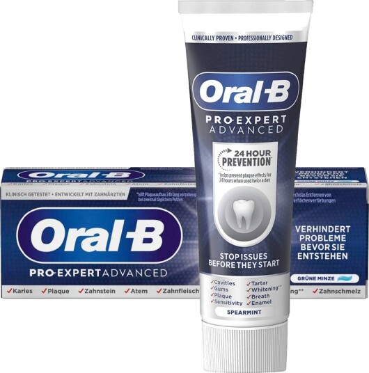 Oral-B Pro-Expert Advanced Extra Whitening Mint tannkrem 75 ml