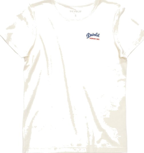 Devold Women"s Classic Script Tee White L