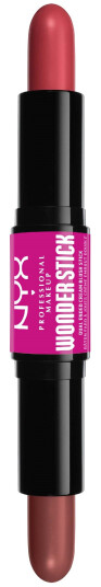 NYX Professional Makeup Wonder Stick Dual-Ended Cream Blush Stick 03 Coral + Deep Peach NYX Professional Makeup Wonder Stick Dual-Ended Cream Blush Stick 03 Coral + Deep Peach