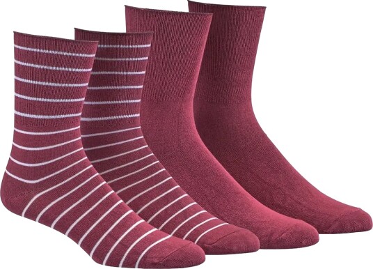 Damella of Sweden 2 Pack Bamboo Socks   Burgundy   35 38