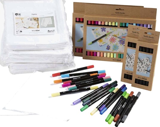 Creativ Company Hobbysett Tøyservietter Mega Pack