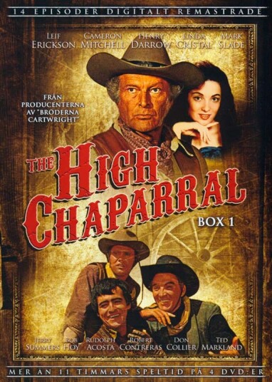 The High Chaparral Box 1 DVD The High Chaparral Box 1 DVD