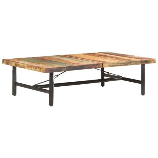 vidaXL Salongbord 142x90x42 cm gjennvunnet heltre vidaXL Salongbord 142x90x42 cm gjennvunnet heltre